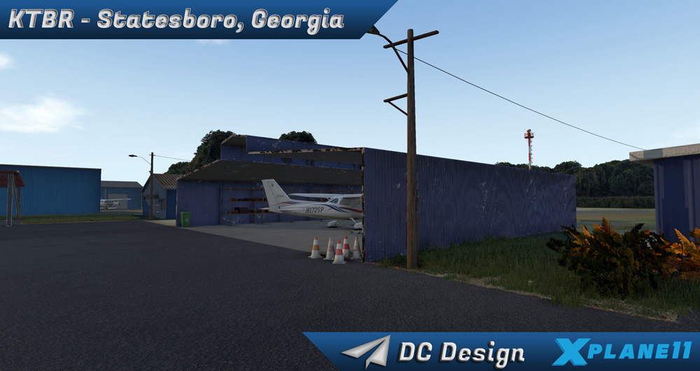 DC Scenery Design - KTBR - Statesboro Bulloch County Airport XP